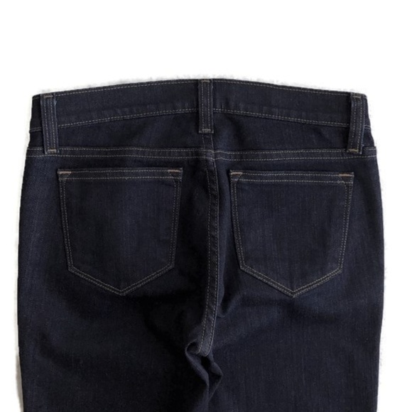 J. Crew Dark Wash Toothpick Jeans-Sz 26 Ankle MINT - Picture 3 of 4